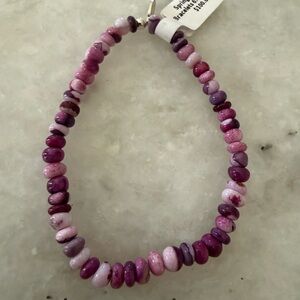 Purple Opal Beaded Bracelet